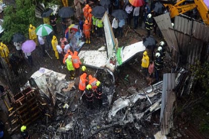 The whole story of the Mumbai air crash, the testimony of witnesses