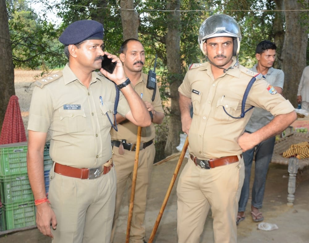 Husband wife murdered in Meerut, fiercely stoned, police force deployed