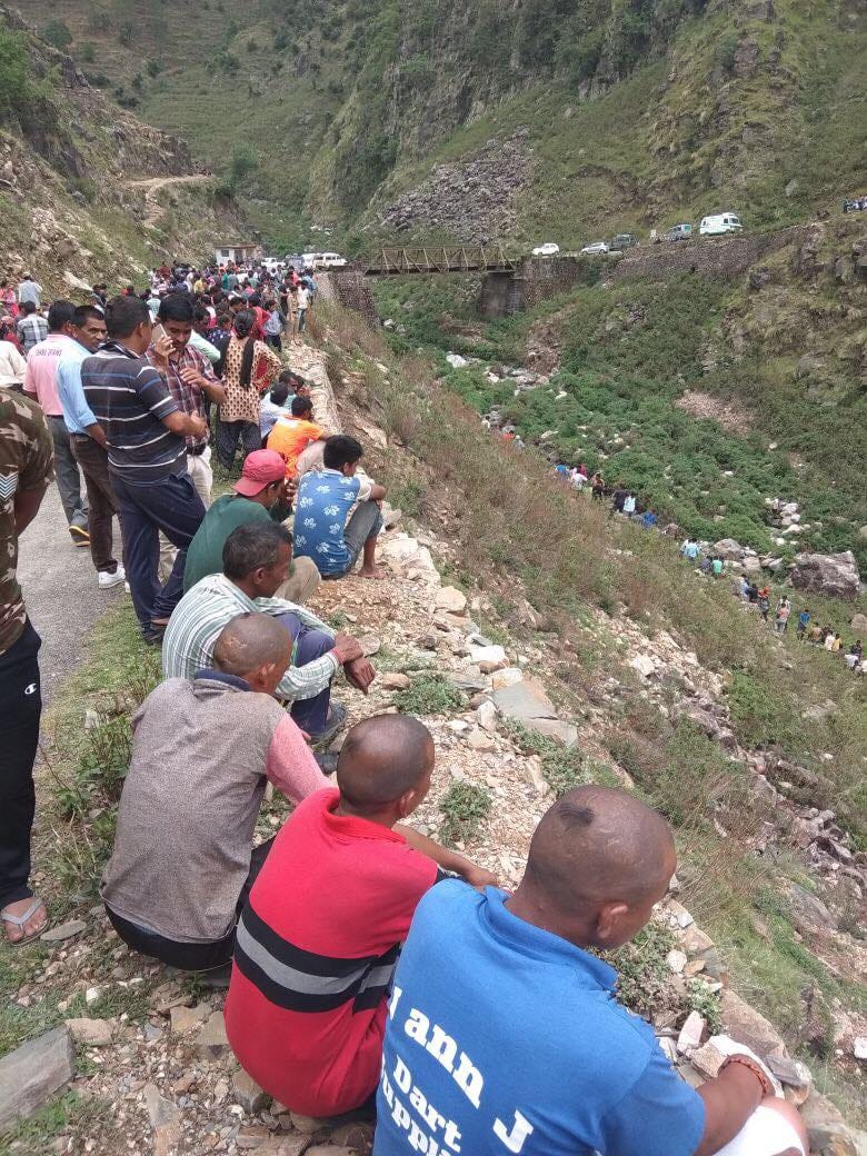 bus accident in uttarakhand dhumakot reason