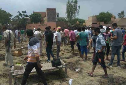 25 cows died in sanauli of haryana, people are terrified