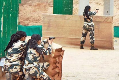 Special woman squad of CRPF will now deal with women stone pelters