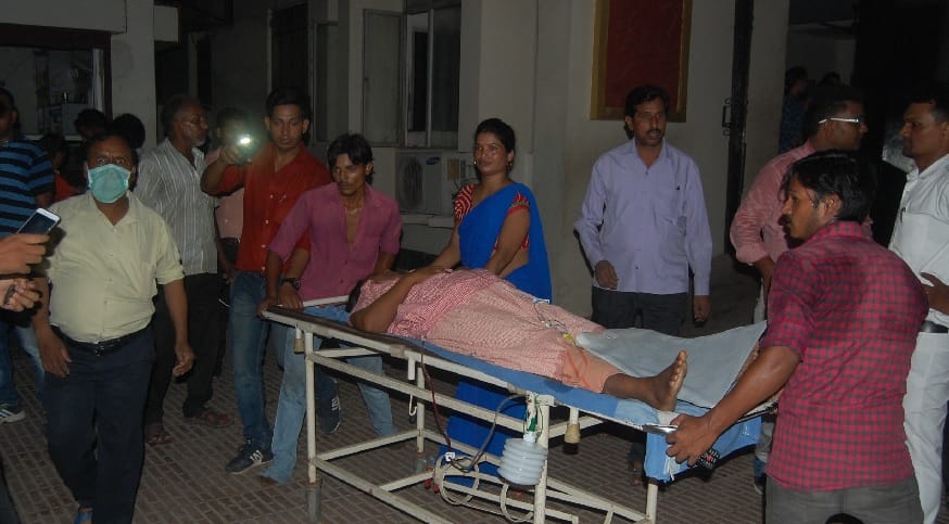 हास्पिटल के जेनरेटर कक्ष में आग से अफरा तफरी