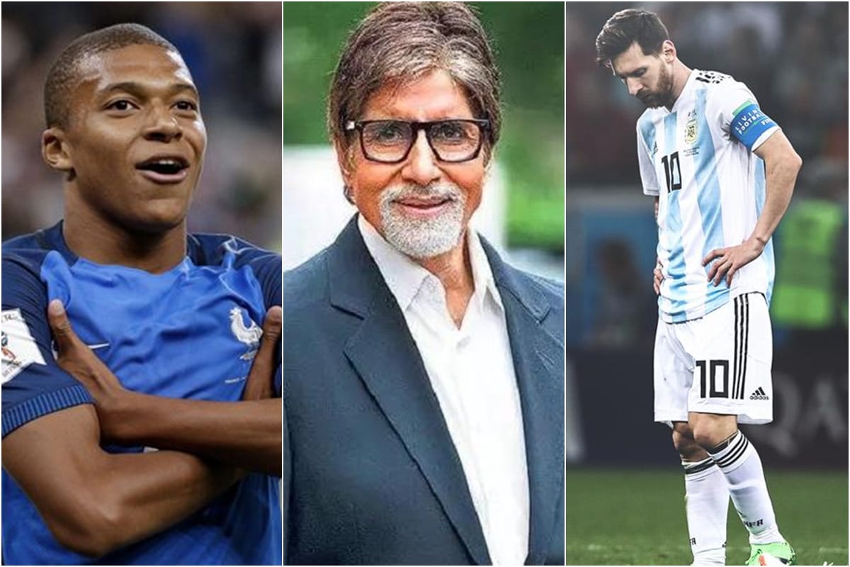 amitabh bachchan appreciate kylian mbappe for his performance against argentina