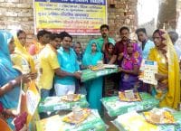 उज्ज्वला योजना के तहत महिलाओं को मिला रसोई गैस