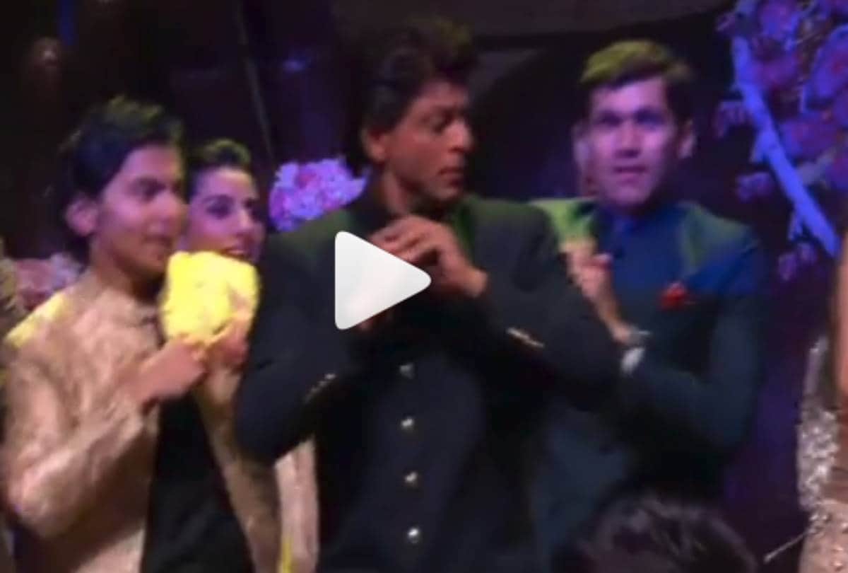 navya naveli dance at akash ambani engagement party video viral