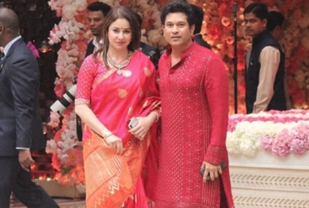 sachin tendulkar daughter sara dance video viral at ambani party