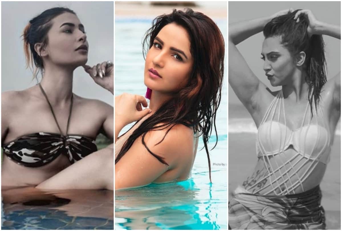 Arshi Khan to Naagin 3 actress Pavitra Punia bikini photoshoot viral 