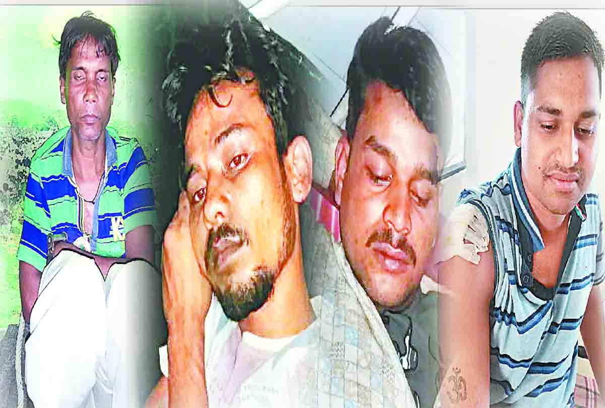 encounter between police and gangsters