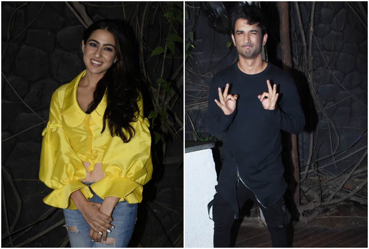 Sushant Singh Rajput throwback video wrap up party kedarnath with sara ali khan