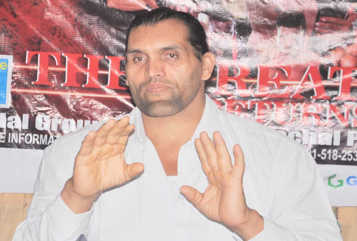 the great khali wish to open wrestling academy in chandigarh