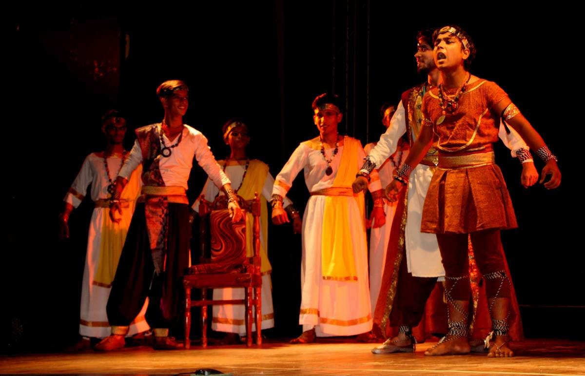 William Shakespeare Macbeth theatre play in varanasi