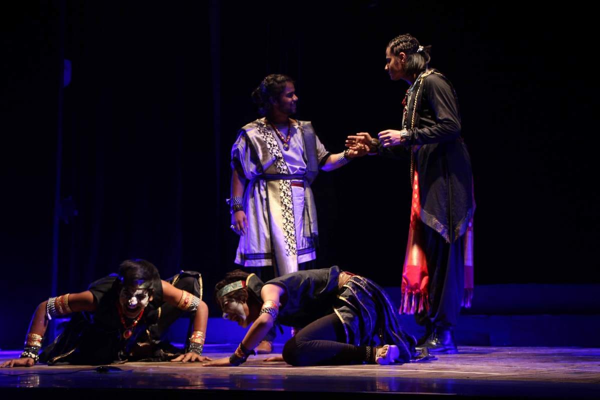 William Shakespeare Macbeth theatre play in varanasi