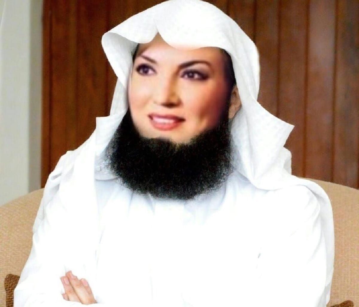 Imran Khan's ex-wife Reham khan trolled after she posted bearded photo on twitter