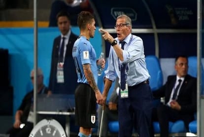 Uruguay coach Oscar tabarez has worked hard to change team image