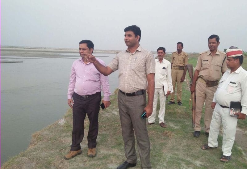 Low flood situation in the district increases the risk of dam cutting