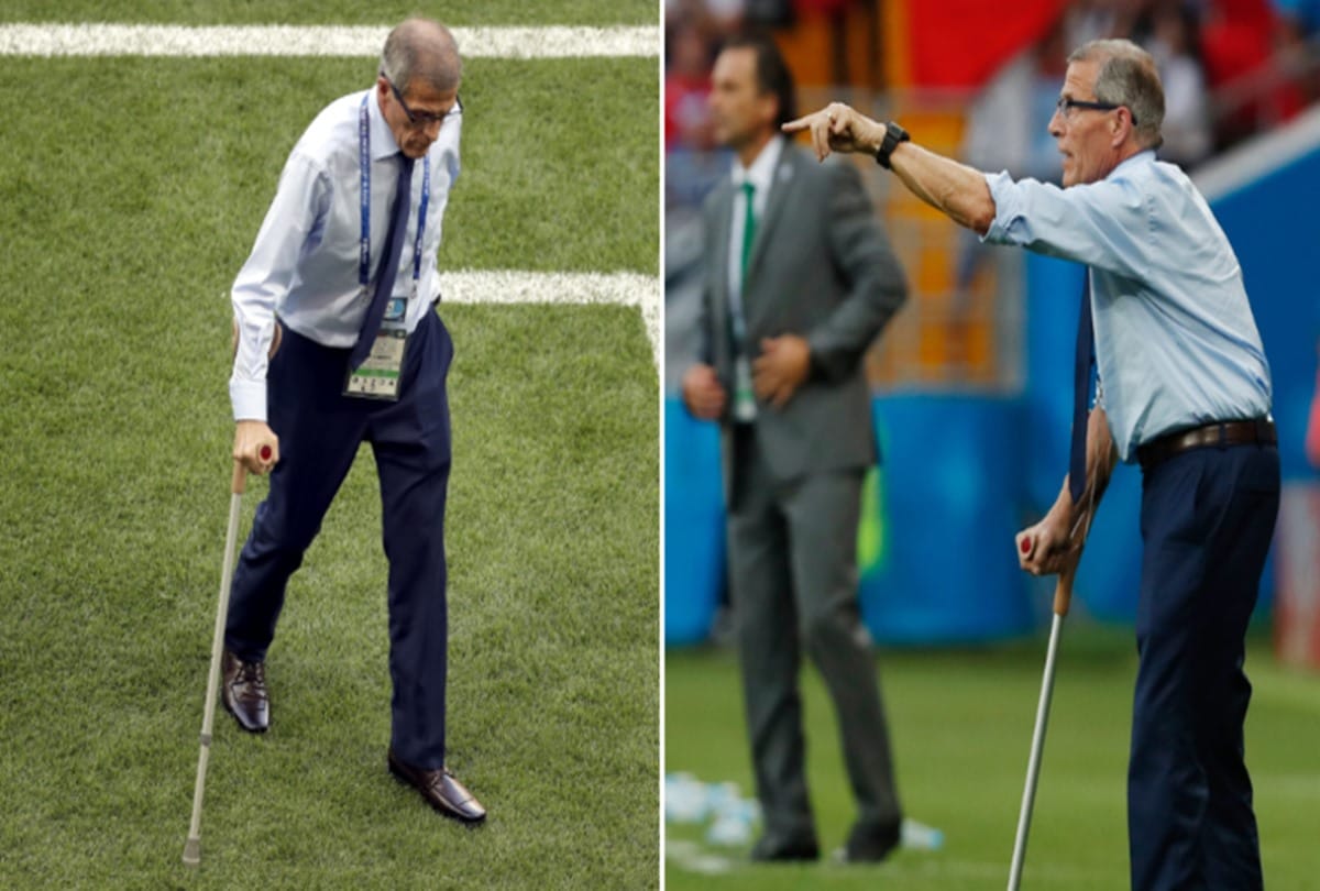 Uruguay coach Oscar tabarez has worked hard to change team image