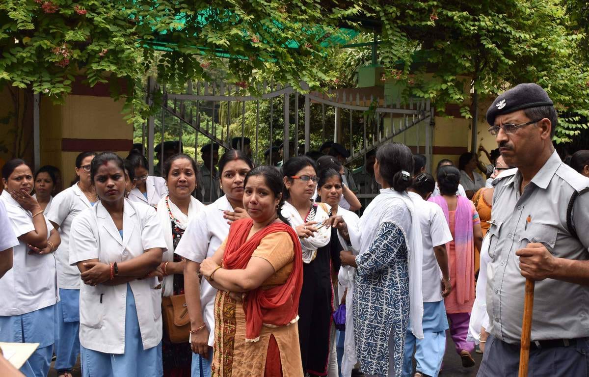 BHU hospital nurse died due to carelesness
