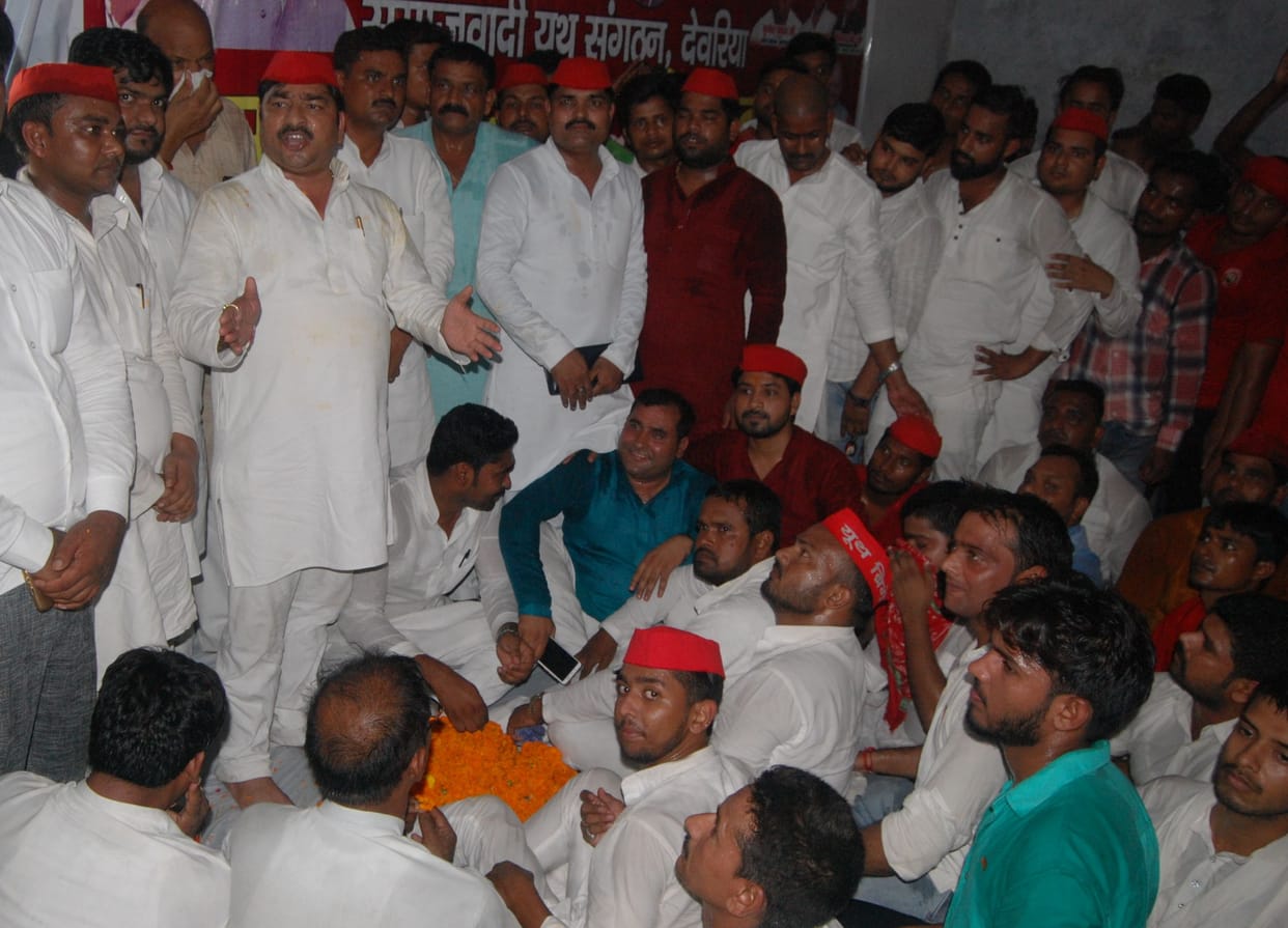 लोहिया वाहिनी के प्रदेश अध्यक्ष का स्वागत