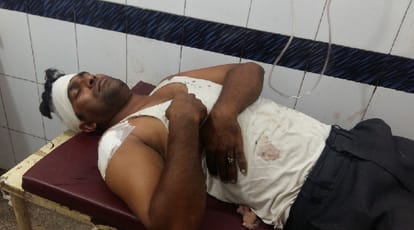 Bus accident in saharanpur, one student killed, many injured