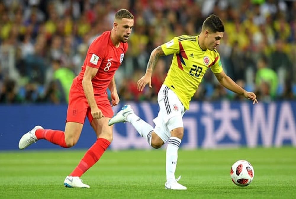 England beat Colombia by 4-3 in penalty shootout, James Rodriguez missing is main reason