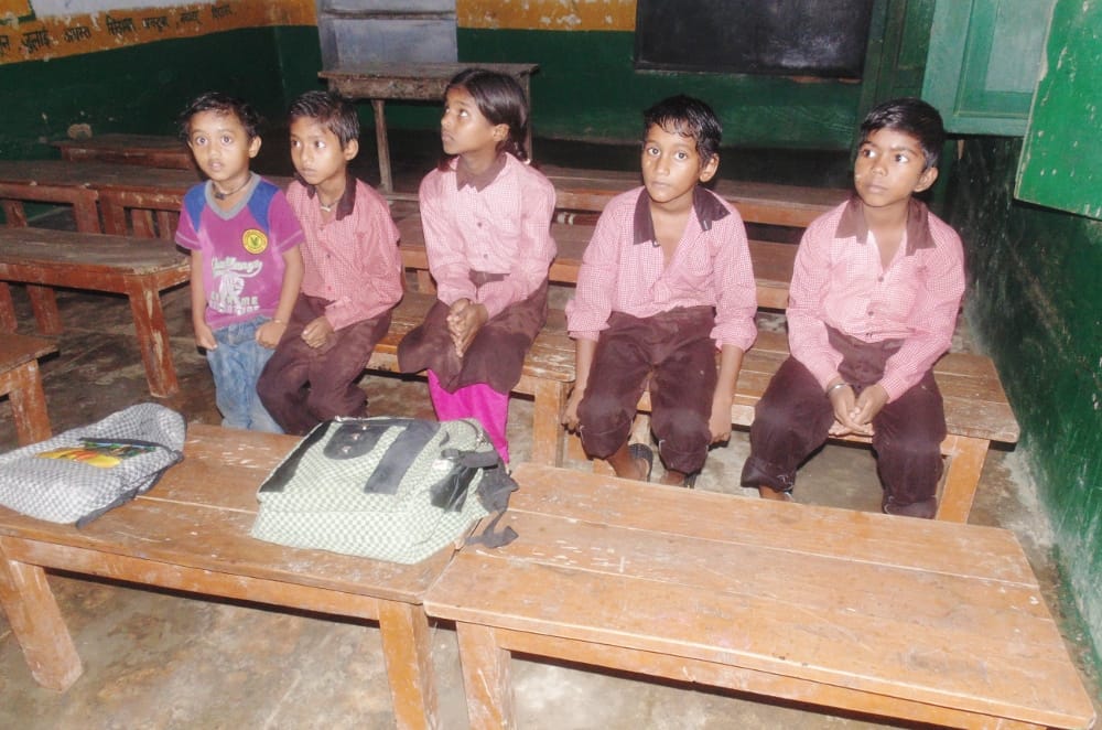 Due to the rain of children due to lack of education