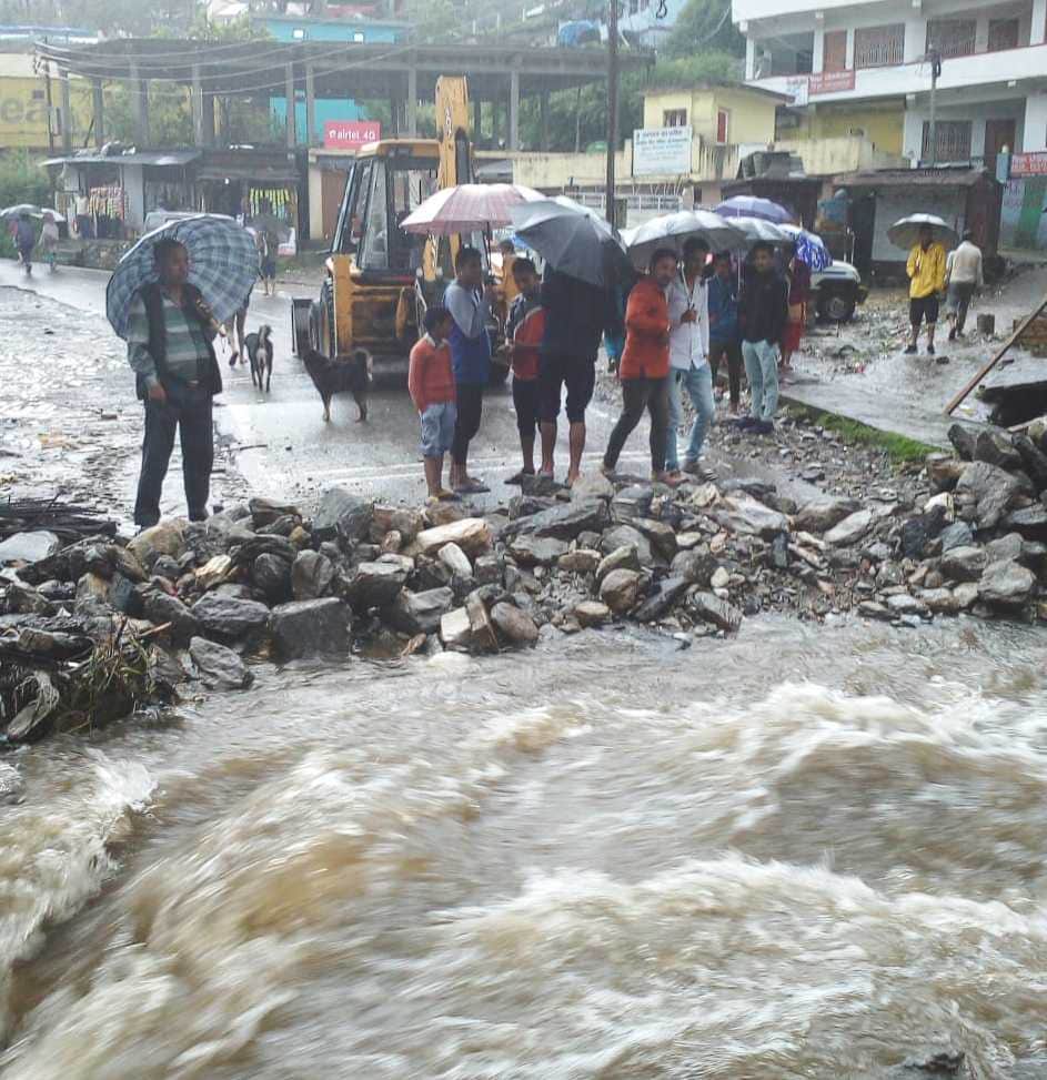 heavy rain destroyed uttarakhand munsyari like 2013 kedarnath disaster
