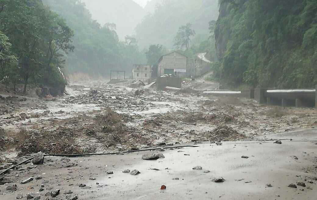 heavy rain destroyed uttarakhand munsyari like 2013 kedarnath disaster