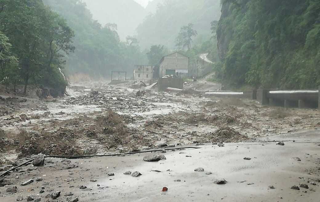 heavy rain destroyed uttarakhand munsyari like 2013 kedarnath disaster