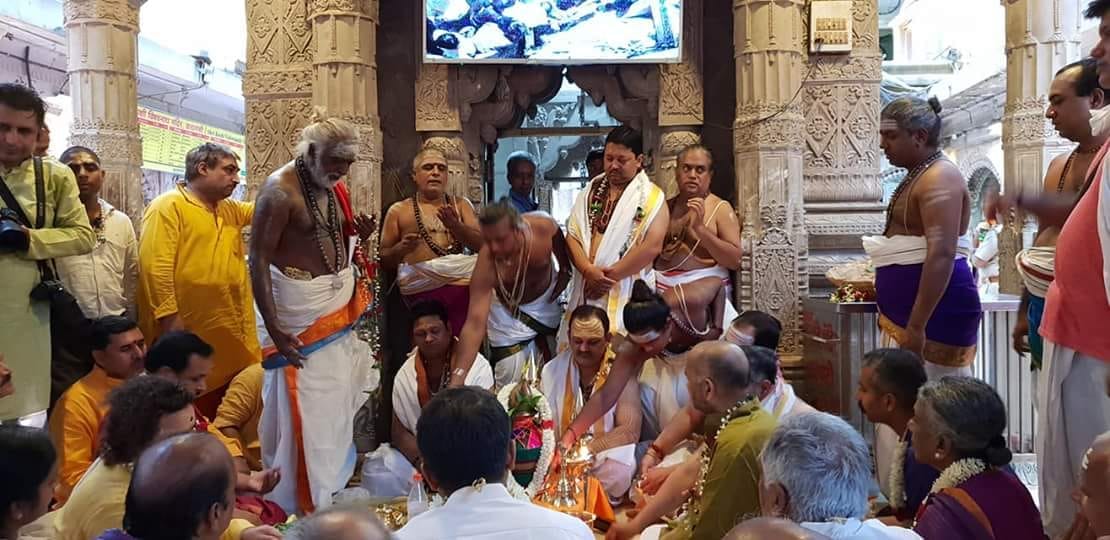 Kumbhabhishek in kashi vishwanath temple at varanasi