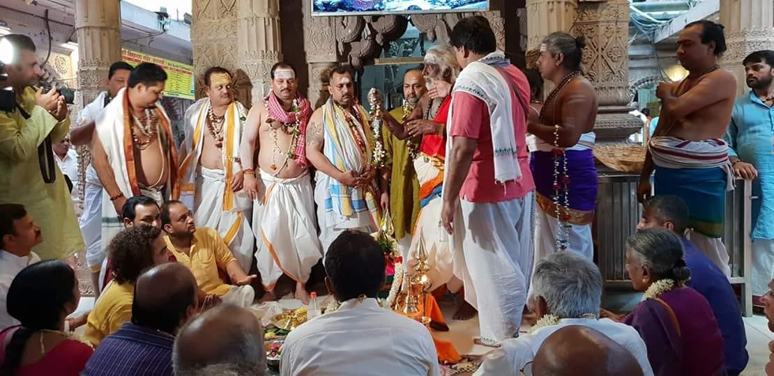 Kumbhabhishek in kashi vishwanath temple at varanasi
