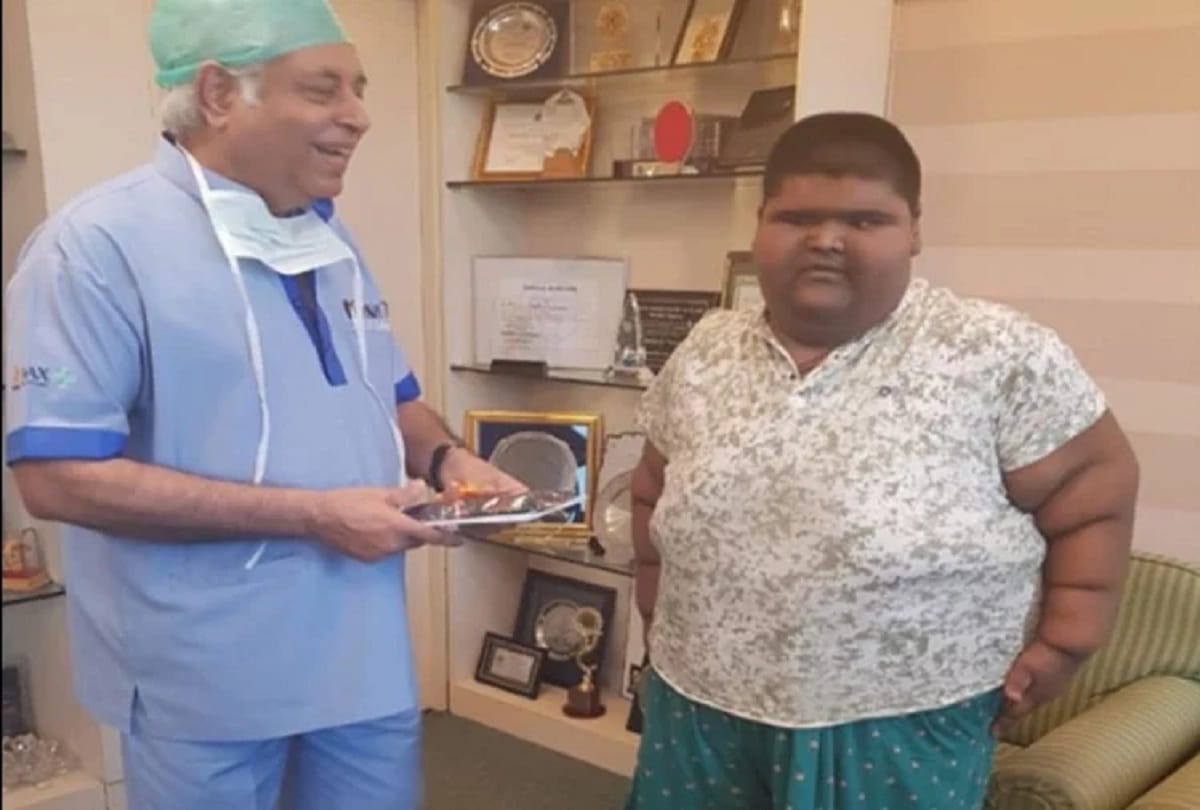 world fattest boy loses 60kg weight by operation in delhi