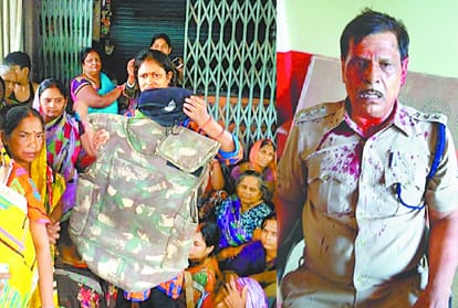  villagers made ruckus after murder of a businessman in ambedkar nagar.