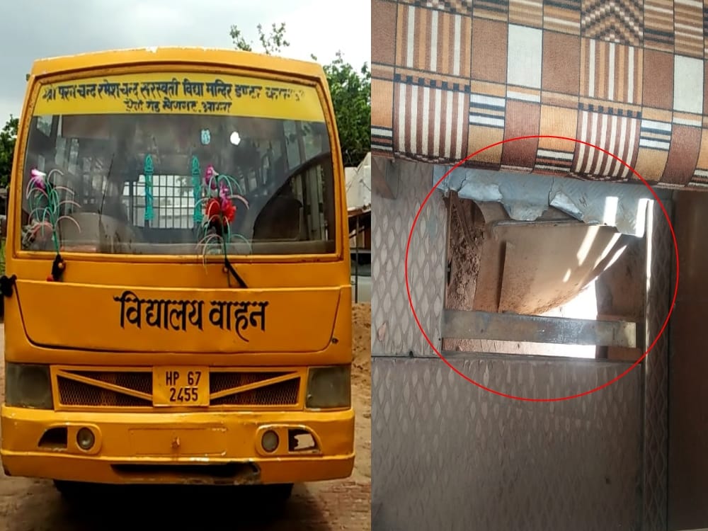 agra student died in road accident 