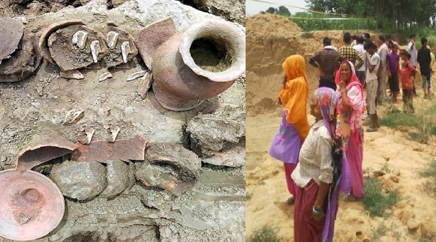Shamali: pottery found in excavation, forensic team reached for investigation
