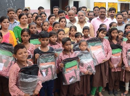 students get new dress on first day 