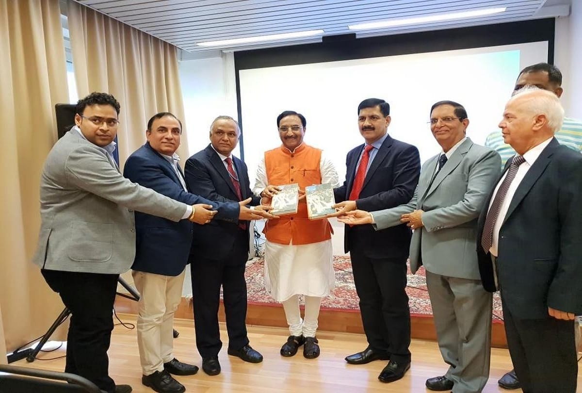 Ramesh Pokhriyal Nishank honored for contribution in field of environment protection