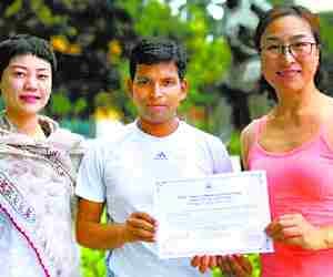 Pawan got appreciation in China