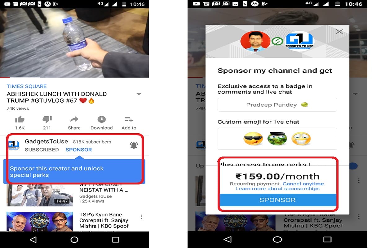 YouTube Launches Memberships in india, Now Video Uploader Could Start Paid service