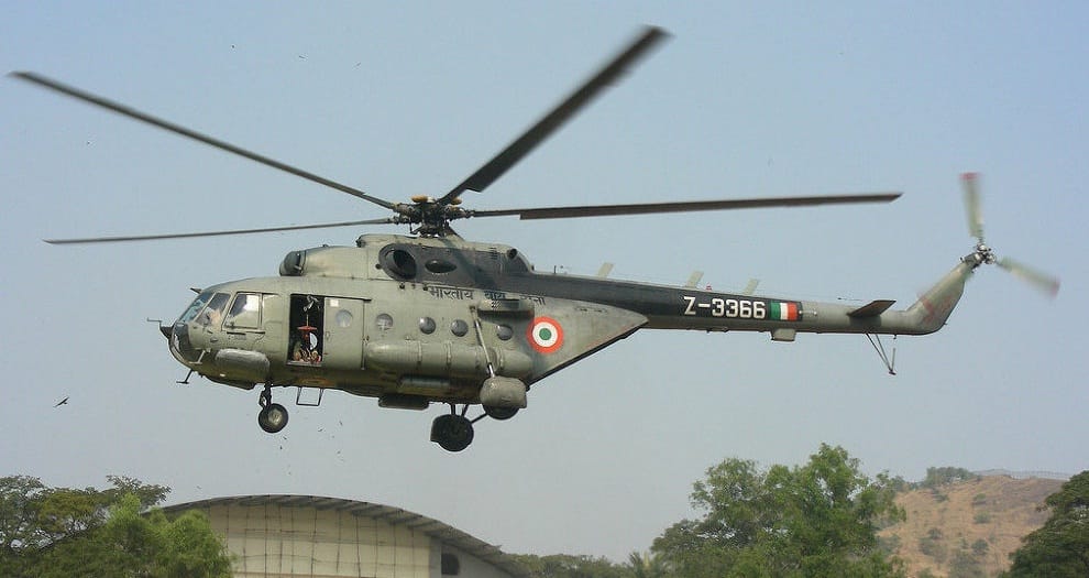 Disaster relief material will be distributed through helicopter for the first time 