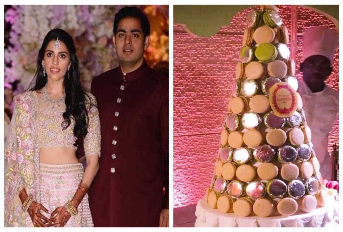 Akash Ambani And Shloka Mehta Engagement Drones Used To Serve Food