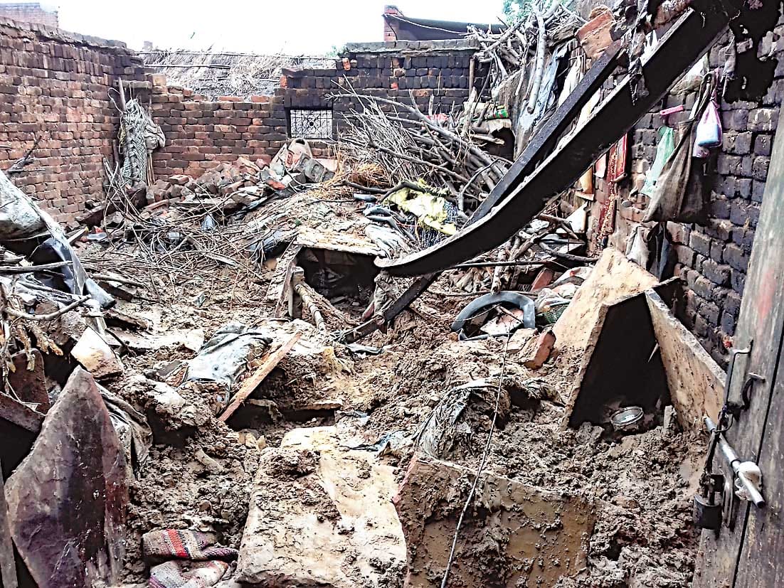 some where disaster, some where enjoy of rain in amroha