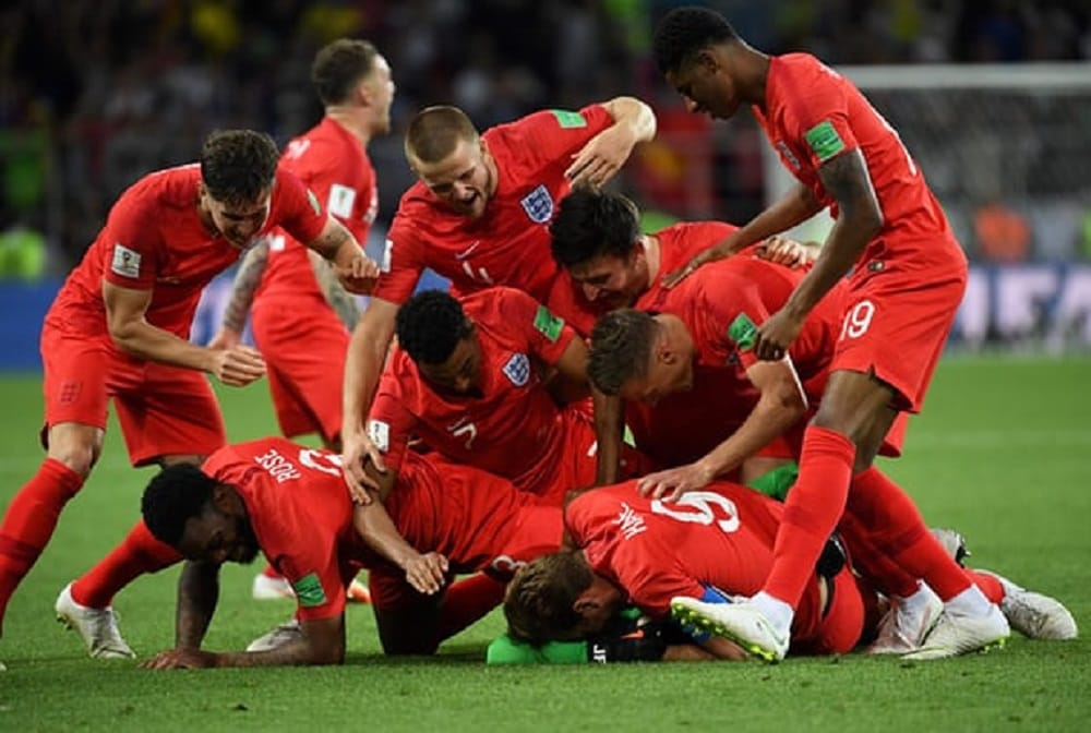 england captain harry kane create record and beat Colombia by 4-3 in penalty shootout