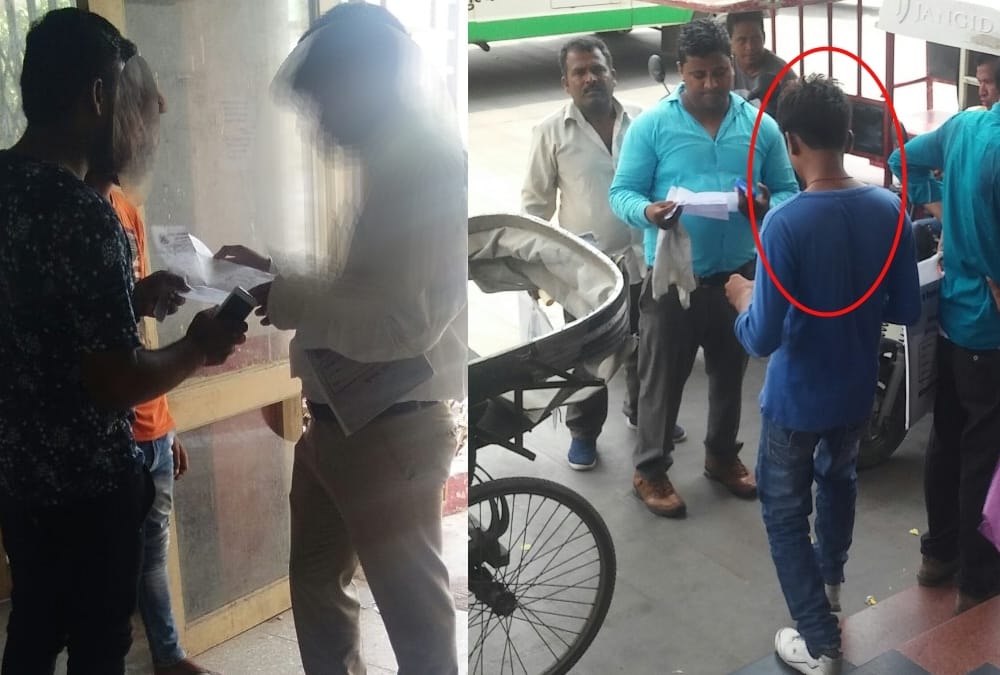 amar ujala reporter in kgmu investigate the system.