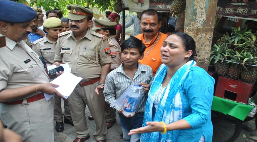 UP: Prevented women from meeting DGP, try attempt suicide