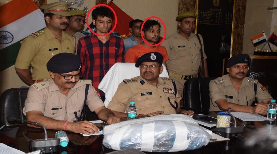 Meerut SSP exposes murder, arrested two brothers