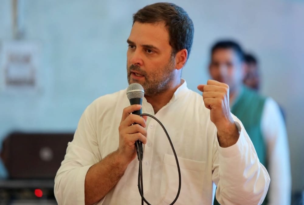 rahul gandhi starts project shakti in amethi.