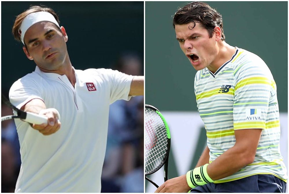 Roger Federer and milos raonic enter into Wimbledon third round 