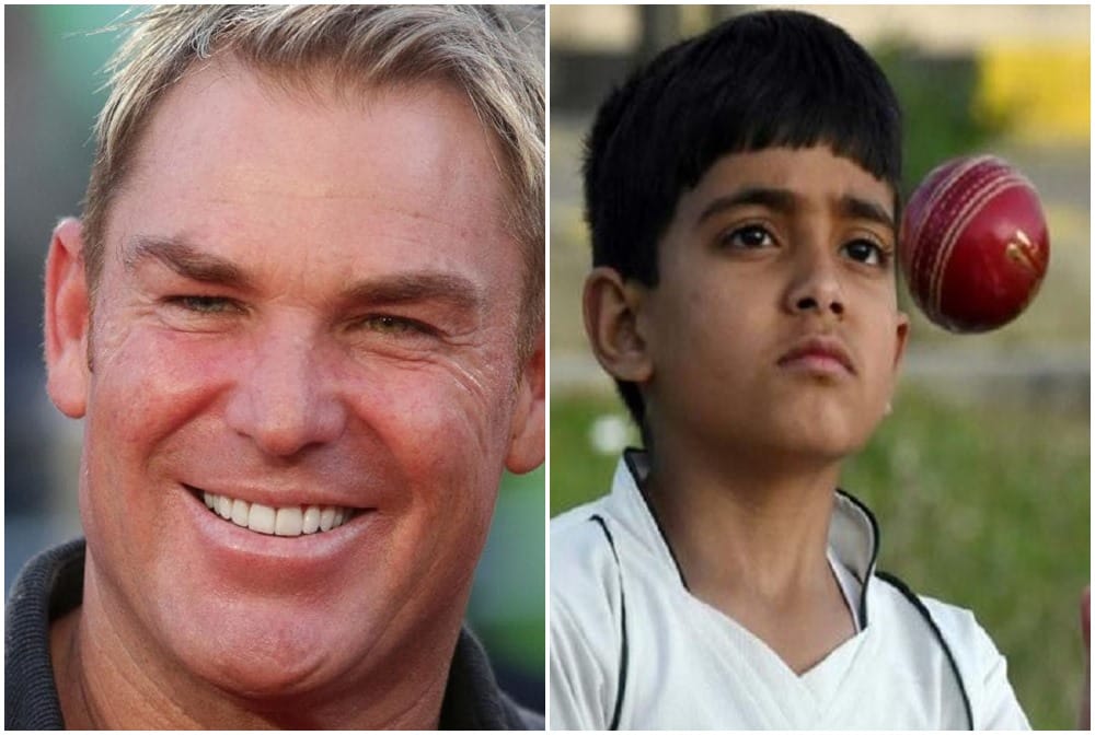 shane warne empress to see 7 year old eli mikal khan spin bowling sensation
