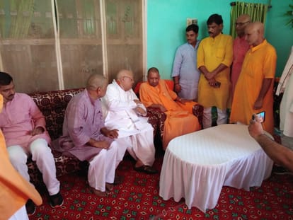 CM yogi arrived ghazipur before varanasi and mirzapur