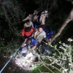 मसूरी एक हादसे के बाद रेस्क्यू करती टीम